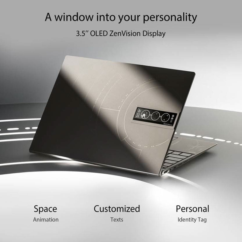 ASUS ZENBOOK 14X OLED SPACE EDITION TOUCHSCREEN INTEL H - SERIES INTEL CORE I5 12TH GEN 12500H - (16 GB/512 GB SSD/WINDOWS 11 HOME) UX5401ZAS - KN521WS THIN AND LIGHT LAPTOP (14 INCH, TITANIUM, 1.40 KG, WITH MS OFFICE) - SWIFT PERIPHERALS90NB0WV7-M000A0