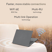 ASUS ZENBOOK A14 OLED UX3407QA - QD259WS [X1 - 26 - 100/16GB/512GB SSD/WIN11 HOME+MS24/14.0"/INTEGRATED GRAPHICS/1 YEAR(S)/GREY] - SWIFT PERIPHERALS1092767