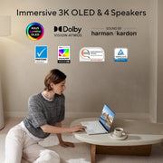 ASUS ZENBOOK S 14 OLED, INTEL AI POWERED LAPTOP, INTEL CORE ULTRA 7 256V (16GB/512GB/INTEL ARC GRAPHICS/14.0 INCH 3K/WINDOWS 11 HOME) UX5406SA - PV356WS - SWIFT PERIPHERALS90NB14F2-M00JF0