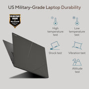 ASUS ZENBOOK S 16, 16" 3K OLED TOUCH SCREEN,AMD RYZEN AI 9 HX 370,COPILOT+ PC (32GB RAM/1 TB SSD/RADEON 890M IGPU/M365 BASIC (1YEAR)*/WINDOWS 11/OFFICE 2024/ZUMAIA GRAY/1.2 KG),UM5606WA - RJ3310WS - SWIFT PERIPHERALS1092514
