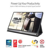 ASUS ZenScreen GO MB16AP 15.6 - inch Full HD IPS USB - C Portable Monitor with ZenScreen Pen - SWIFT PERIPHERALSMB16AP
