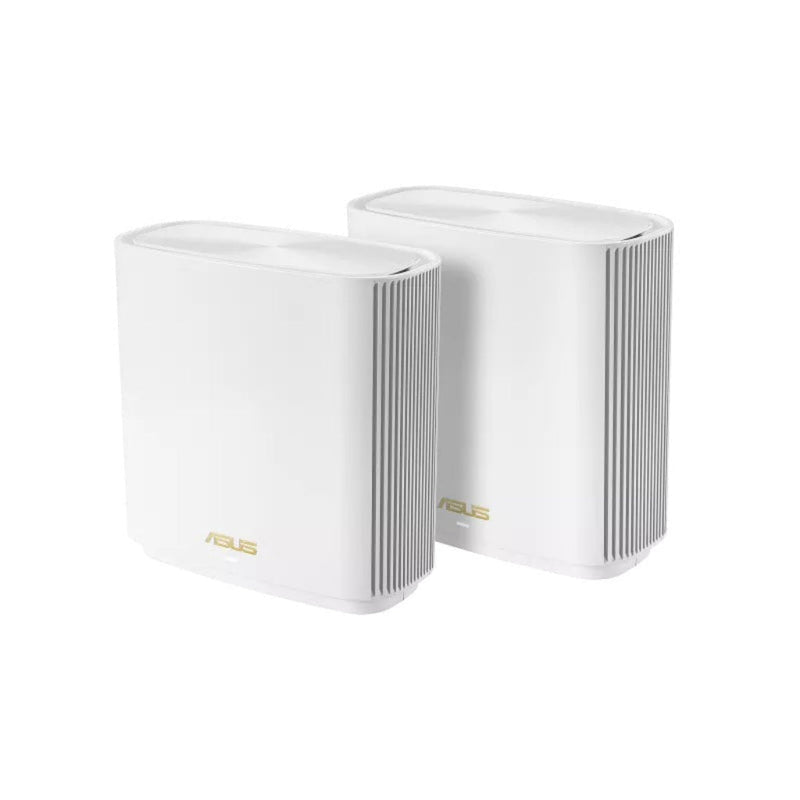 ASUS ZenWiFi AX XT8 Tri Band AX6600 Tri - band Mesh WiFi 6 System - 2 Pack (White) - SWIFT PERIPHERALSASUS-XT8-WHITE-2PK