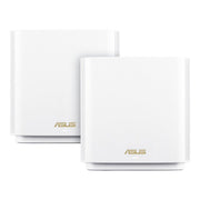 ASUS ZenWiFi AX XT8 Tri Band AX6600 Tri - band Mesh WiFi 6 System - 2 Pack (White) - SWIFT PERIPHERALSASUS-XT8-WHITE-2PK