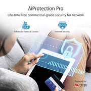 ASUS ZenWiFi AX XT8 Tri Band AX6600 WiFi 6 Router with Alexa and AiProtection - 1 Pack White - SWIFT PERIPHERALSXT8-1PK