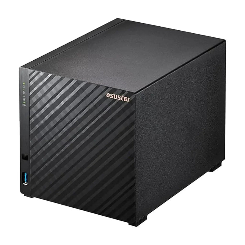 Asustor Drivestor 4 AS1104T Quad‑Core 1.4 GHz 1 GB DDR4 4‑Bay NAS - SWIFT PERIPHERALSAS1104T