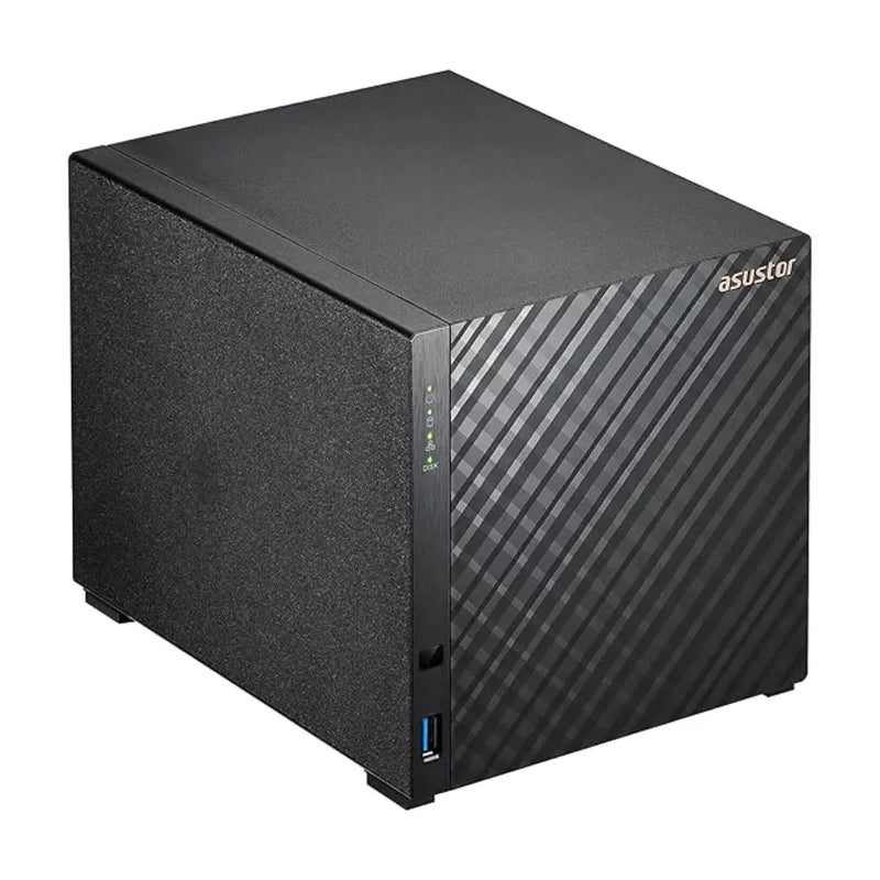 Asustor Drivestor 4 AS1104T Quad‑Core 1.4 GHz 1 GB DDR4 4‑Bay NAS - SWIFT PERIPHERALSAS1104T