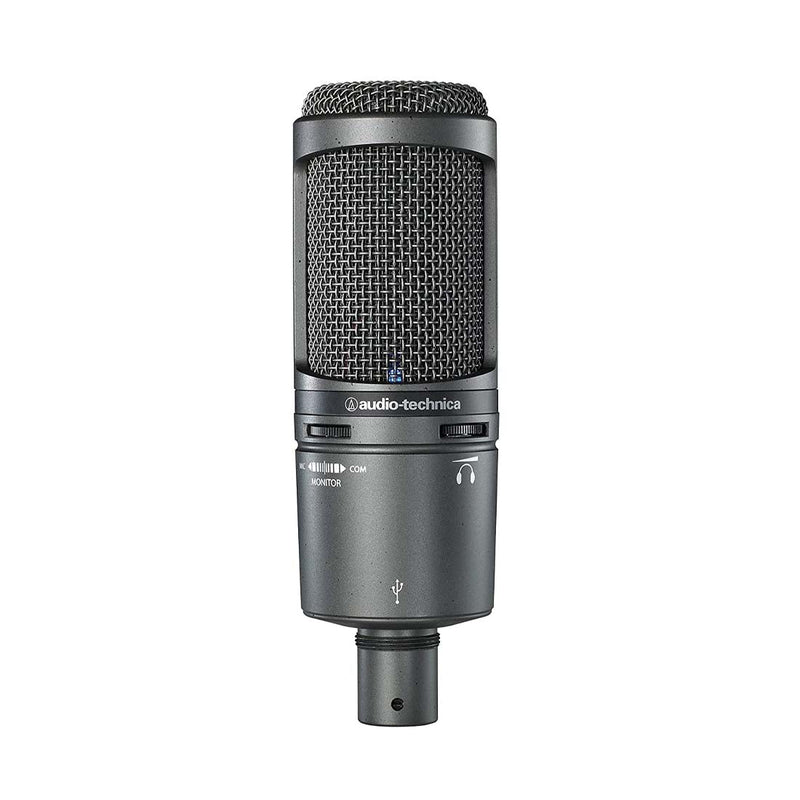 Audio - Technica AT2020USB+ Cardioid Condenser USB Microphone with Headphone Jack - SWIFT PERIPHERALSAT2020USB-PLUS