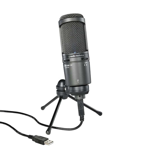 Audio - Technica AT2020USB+ Cardioid Condenser USB Microphone with Headphone Jack - SWIFT PERIPHERALSAT2020USB-PLUS