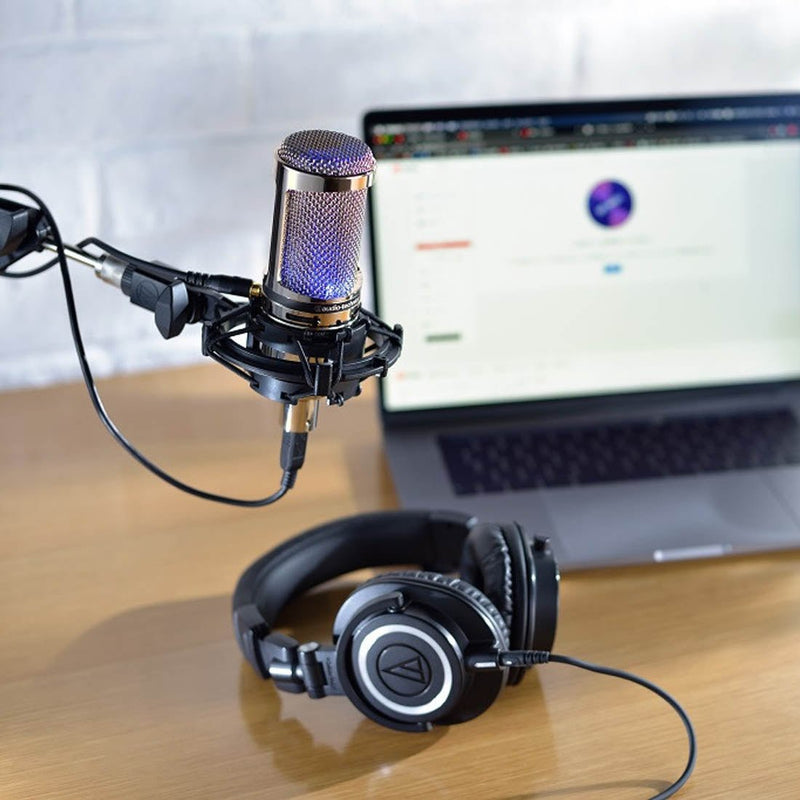 Audio - Technica AT2020USB+V Cardioid Condenser USB Microphone - Limited Edition Silver - SWIFT PERIPHERALSAT2020USB+V