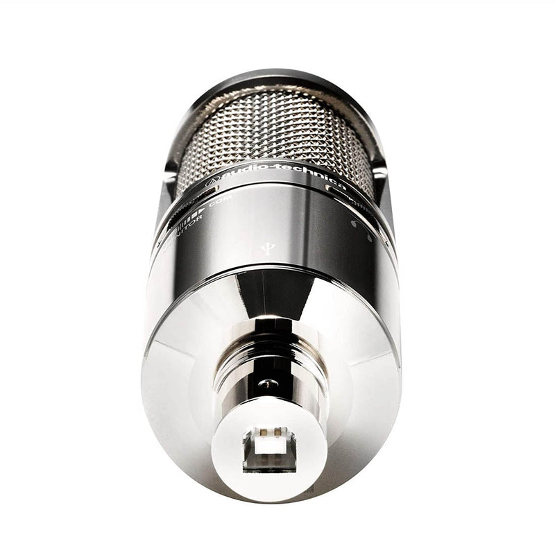 Audio - Technica AT2020USB+V Cardioid Condenser USB Microphone - Limited Edition Silver - SWIFT PERIPHERALSAT2020USB+V