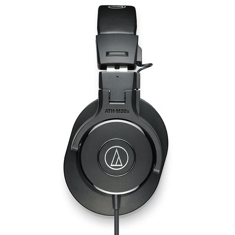 Audio - Technica ATH - M30x Over - Ear Wired Headphone with 40mm Neodymium Driver - SWIFT PERIPHERALSATH-M30X