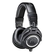 Audio - Technica ATH - M50x Over - Ear Wired Headphone with 45mm Neodymium Driver - SWIFT PERIPHERALSATH-M50X
