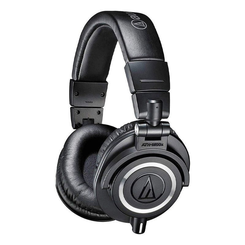 Audio - Technica ATH - M50x Over - Ear Wired Headphone with 45mm Neodymium Driver - SWIFT PERIPHERALSATH-M50X