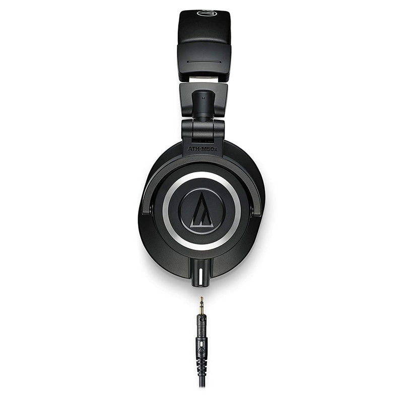 Audio - Technica ATH - M50x Over - Ear Wired Headphone with 45mm Neodymium Driver - SWIFT PERIPHERALSATH-M50X
