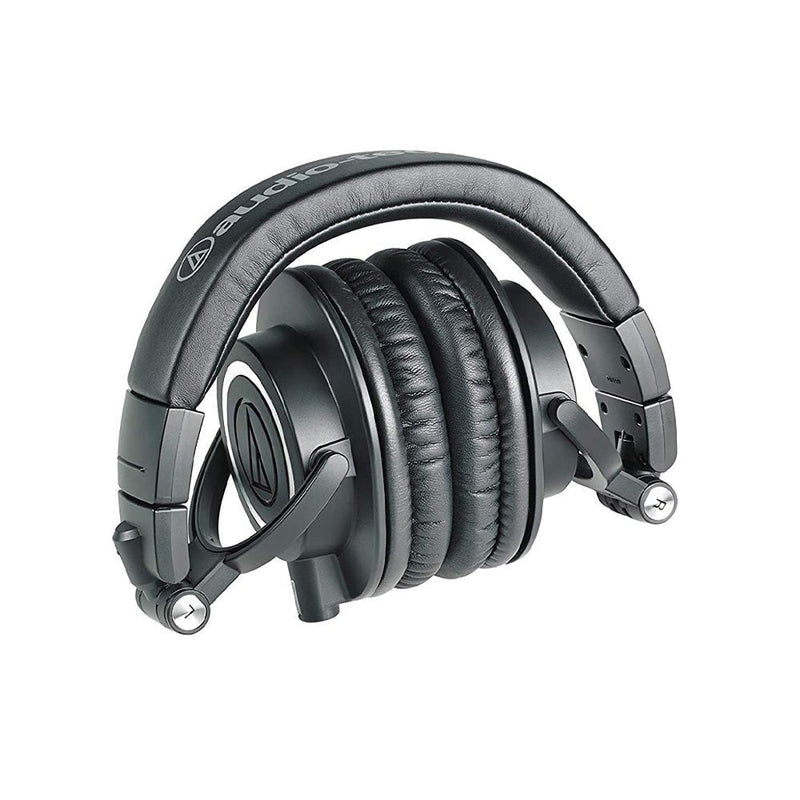 Audio - Technica ATH - M50x Over - Ear Wired Headphone with 45mm Neodymium Driver - SWIFT PERIPHERALSATH-M50X