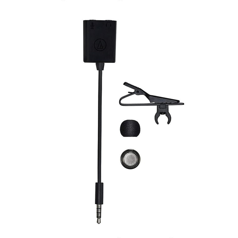 Audio - Technica ATR3350xiS Omnidirectional Condenser Lavalier Microphone - SWIFT PERIPHERALSATR3350xiS