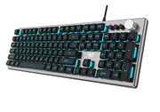AULA 2028 USB MEMBRANE KEYBOARD BLACK GREY - SWIFT PERIPHERALSAula0044