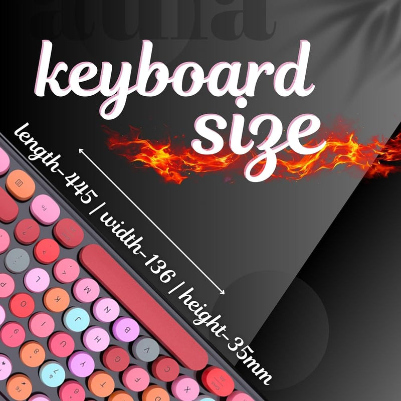 AULA AC306 MIX BLACK OFFICIAL KEYBOARD - SWIFT PERIPHERALSAula0026