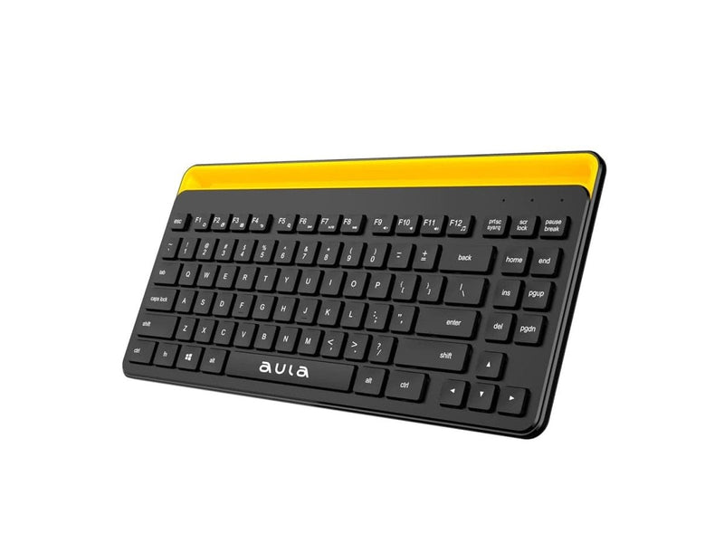 AULA AWK310 WIRELESS BLUETOOTH MULTI DEVICE KEYBOARD BLACK - SWIFT PERIPHERALS1092456