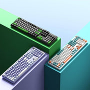 AULA F2088PRO BLACK GREY GREEN MECHANICAL GAMING KEYBOARD - SWIFT PERIPHERALSAula0016