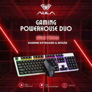 AULA F3061 MEMBRANE GAMING KEYBOARD AND MOUSE COMBO - SWIFT PERIPHERALS1092467