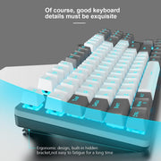 AULA F3287 WIRED MECHANICAL KEYBOARD GREY WHITE SWITCH - SWIFT PERIPHERALS1092460