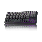 AULA F87 GRADIENT GRAY SPACE CRYSTAL SWITCH MECHANICAL GAMING KEYBOARD - SWIFT PERIPHERALS1094006