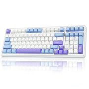 AULA F99 GRAY WHITE GRAYWOOD SWITCH MECHANICAL GAMING KEYBOARD - SWIFT PERIPHERALS1092448