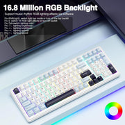 AULA F99 ICE BLUE REAPER SWITCH MECHANICAL GAMING KEYBOARD - SWIFT PERIPHERALS1092449