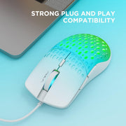 AULA S11PRO WIRED RGB GAMING MOUSE BLUE - SWIFT PERIPHERALS1092427