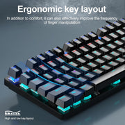AULA S2022 BLACK MECHANICAL GAMING KEYBOARD - SWIFT PERIPHERALS1092465