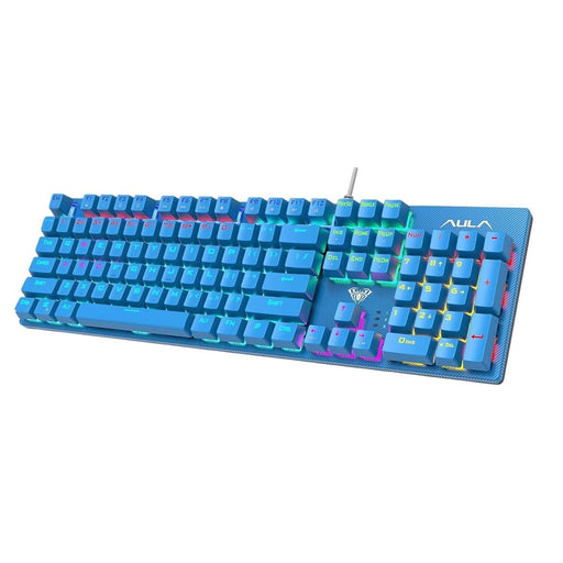AULA S2022 MECHANICAL WIRED GAMING KEYBOARD (BLUE) - SWIFT PERIPHERALS1092454