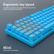AULA S2022 MECHANICAL WIRED GAMING KEYBOARD (BLUE) - SWIFT PERIPHERALS1092454