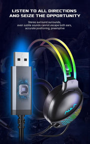 AULA S503 PROFESSIONAL WIRED GAMING HEADSET BLACK - SWIFT PERIPHERALSAula0051