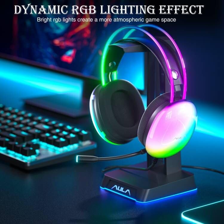 AULA S505 BLACK GAMING HEADSET BLACK - SWIFT PERIPHERALS1092430