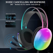 AULA S505 BLACK GAMING HEADSET BLACK - SWIFT PERIPHERALS1092430
