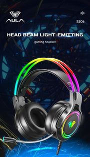 AULA S506 WIRED GAMING HEADSET BLACK - SWIFT PERIPHERALSAula0032