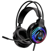 AULA S605 BLACK RGB USB GAMING HEADSET - SWIFT PERIPHERALS1092435