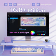 AULA S99 PURPLE MEMBRANE GAMING KEYBOARD - SWIFT PERIPHERALSAula0004