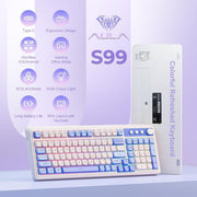 AULA S99 PURPLE MEMBRANE GAMING KEYBOARD - SWIFT PERIPHERALSAula0004
