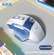 AULA SC550 WIRELESS & WIRED GAMING MOUSE (BLUE) - SWIFT PERIPHERALS1094010