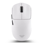 AULA SC800 TRI - MODE(2.4GHZ/BT/WIRED) ULTRA - LIGHTWEIGHT GAMING MOUSE | 37GRAMS, ADJUSTABLE 26000 DPI, PAW3395 SENSOR, 8000 POLLING RATE, ULTRA - PRECISE & DURABLE FOR GAMING & OFFICE USE | WHITE (SC800W) - SWIFT PERIPHERALSSC800W