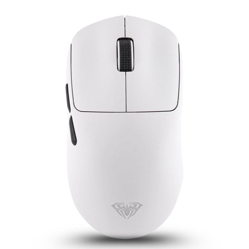 AULA SC800 TRI - MODE(2.4GHZ/BT/WIRED) ULTRA - LIGHTWEIGHT GAMING MOUSE | 37GRAMS, ADJUSTABLE 26000 DPI, PAW3395 SENSOR, 8000 POLLING RATE, ULTRA - PRECISE & DURABLE FOR GAMING & OFFICE USE | WHITE (SC800W) - SWIFT PERIPHERALSSC800W