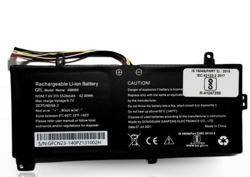 AVITA 486066 Original OEM 42Wh 5526mAh 8.7V 4 Cell Laptop Battery - SWIFT PERIPHERALSAVITA-486066-OEM
