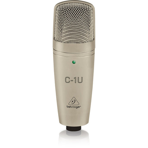 Behringer C - 1U Studio Condenser Cardioid Microphone with USB Output - SWIFT PERIPHERALSC-1U