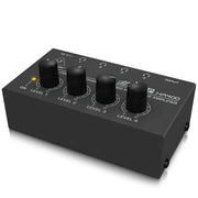 Behringer HA400 Ultra - Compact 4 - Channel Stereo Headphone Amplifier with Level Control Per Channel - SWIFT PERIPHERALSHA400