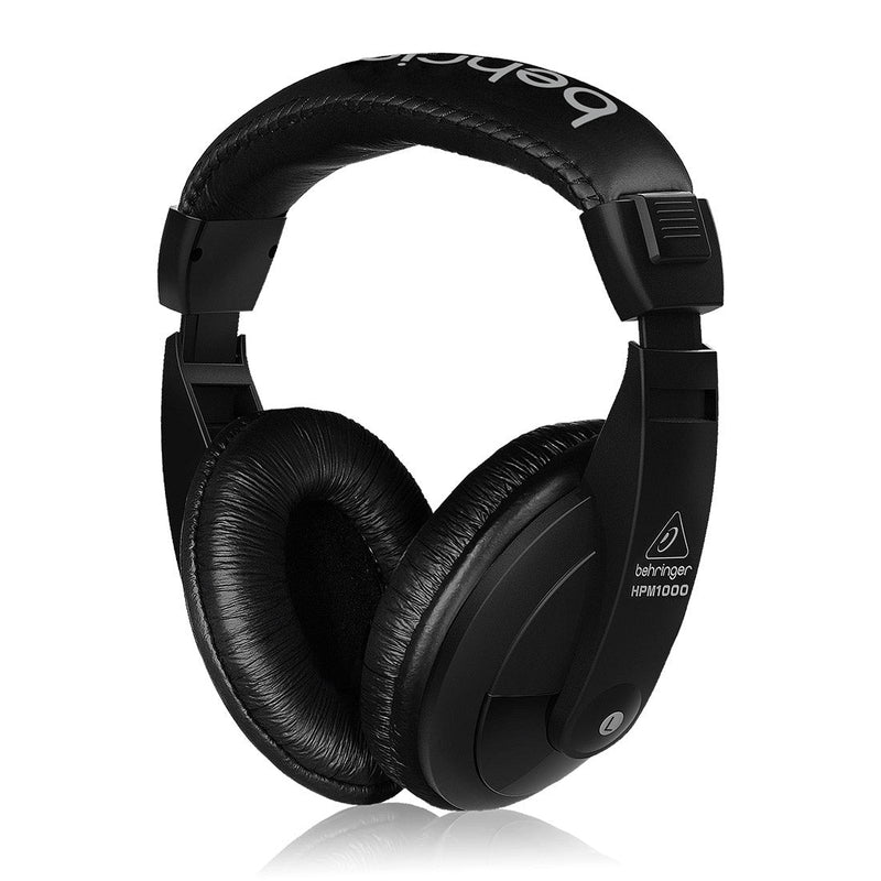 Behringer HPM1000 Over - Ear Wired Headset with 40mm Drivers and High Dynamic Range - Black - SWIFT PERIPHERALSHPM1000-BK