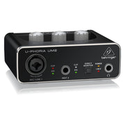 Behringer U - PHORIA UM2 2x2 USB Audio Interface with XENYX Mic Preamplifier - SWIFT PERIPHERALSUM2