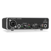 Behringer U - PHORIA UMC22 2x2 USB Audio Interface with Midas Mic Preamplifier - SWIFT PERIPHERALSU-PHORIA-UMC22