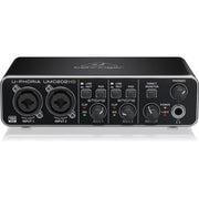 Behringer UMC202HD U - Phoria USB Audio Interface with MIDAS Microphone Preamplifiers - SWIFT PERIPHERALSUMC202HD